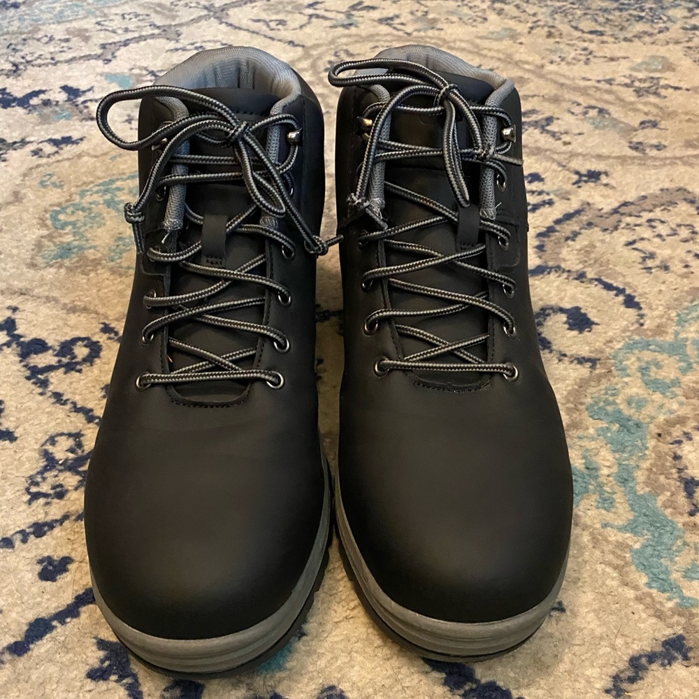 Black Water Resistant Hiking Boots